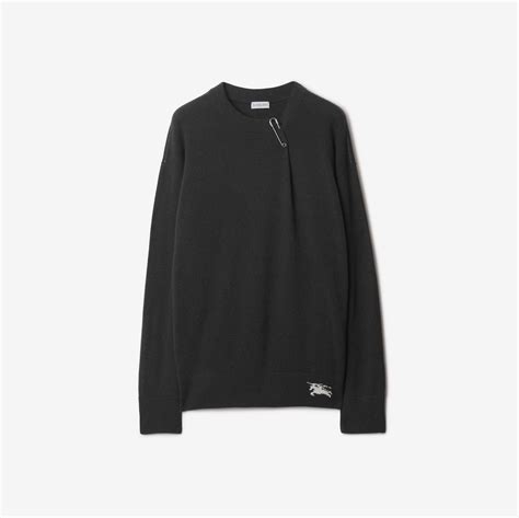 Cashmere Sweater in Onyx 